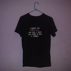 Travis Scott I Went To Astroworld Promo Shirt